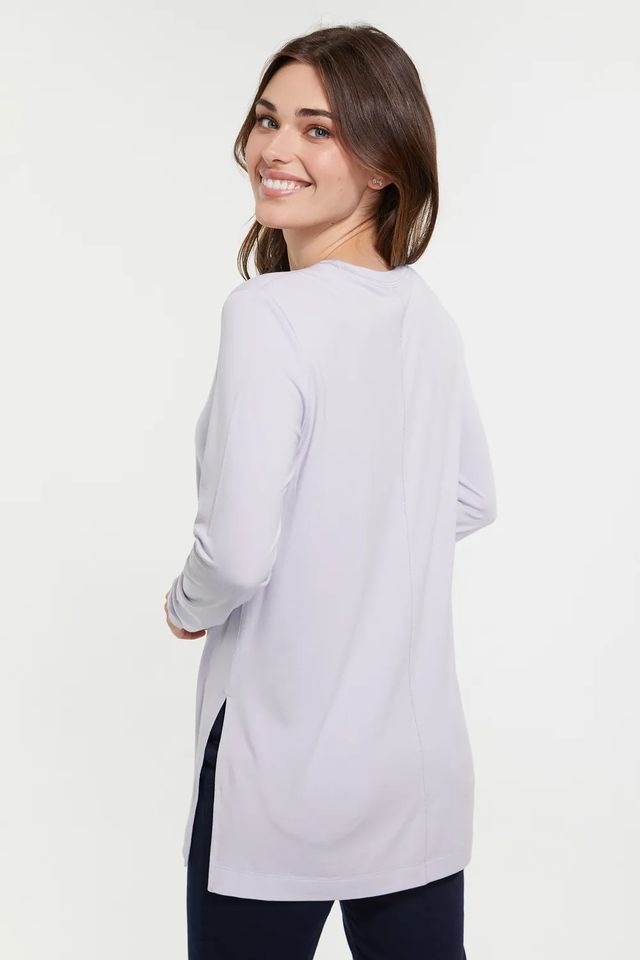 Long Top With Side Slit