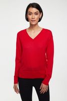 Merino Wool V Neck Sweater