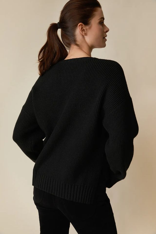 Cable-knit Sweater