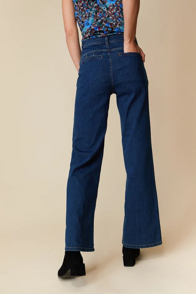 High Waist Wide Leg Jean