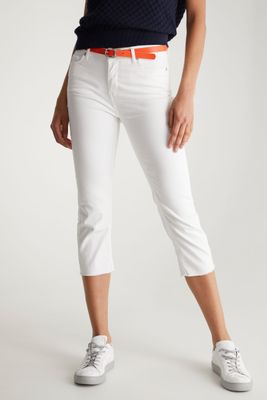 Urban Slim Crop Pant With Raw Hem