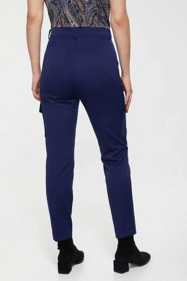 Washable Urban High Waist Cargo Pant