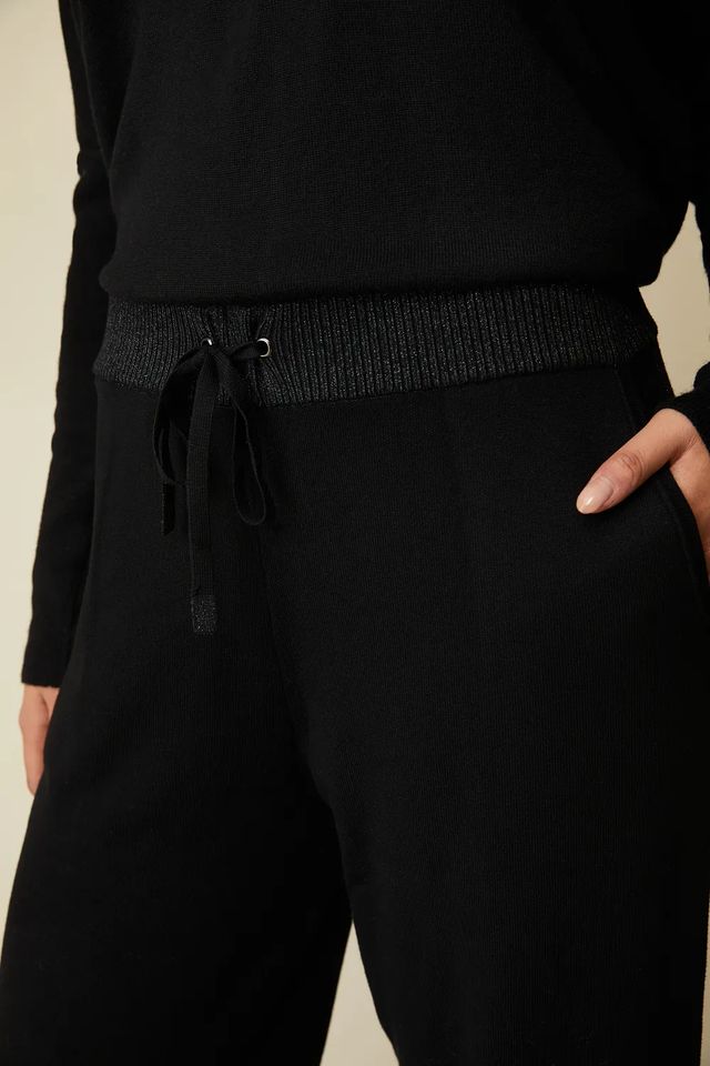 Knit Pant With Lurex Detail