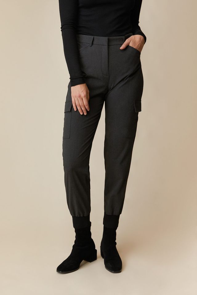 Ribbed V Waist Pants