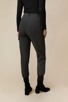 High Waist Cargo Pant With Ribbed Cuff