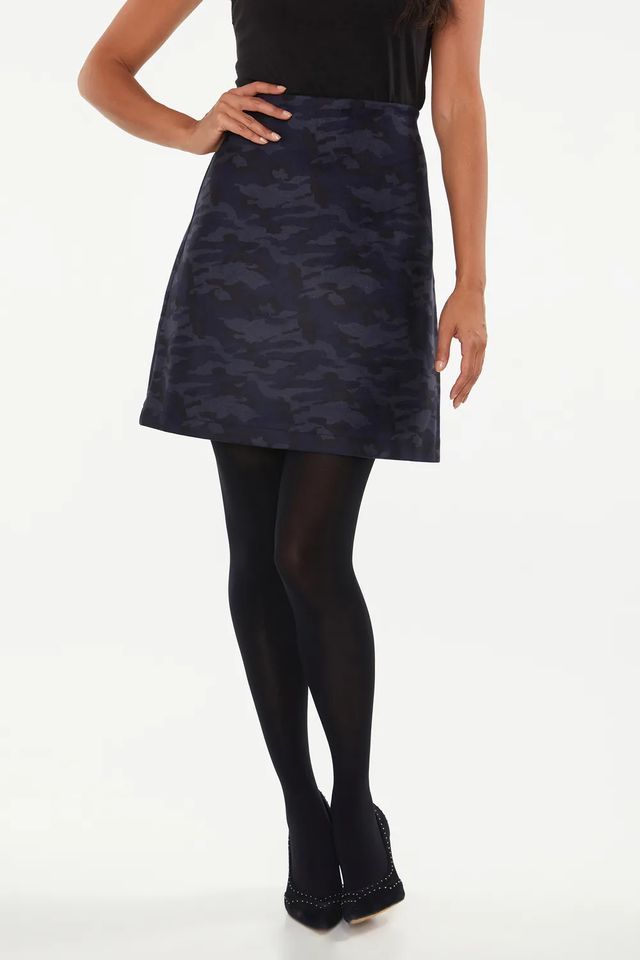 Camouflage A Line Skirt