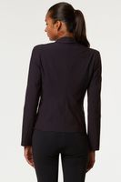 Jacquard Jacket With Sleeve Detail