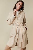 Oversized Coat With Sash