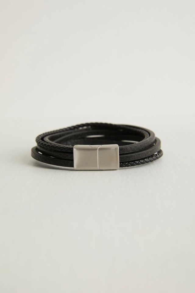 Multi-strand Leather Bracelet