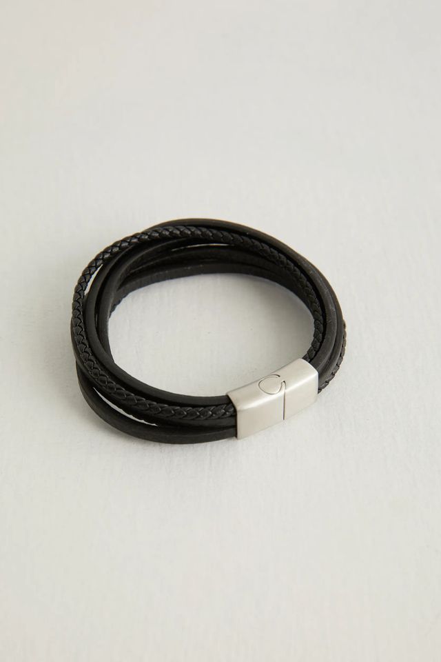 Multi-strand Leather Bracelet