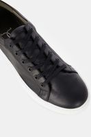 Leather Sneakers With Eyelets