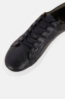 Leather Sneakers With Eyelets