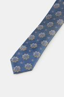 Medallion Pattern Thin Tie