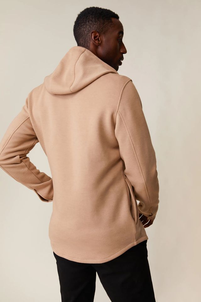 Hooded Overshirt With Flap Pockets