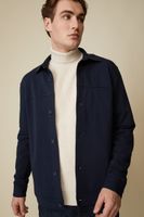 Overshirt With Flap Pockets