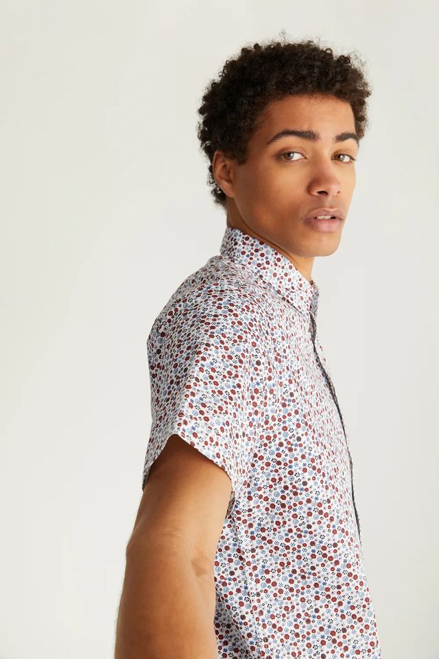 Mirco Floral Printed Shirt