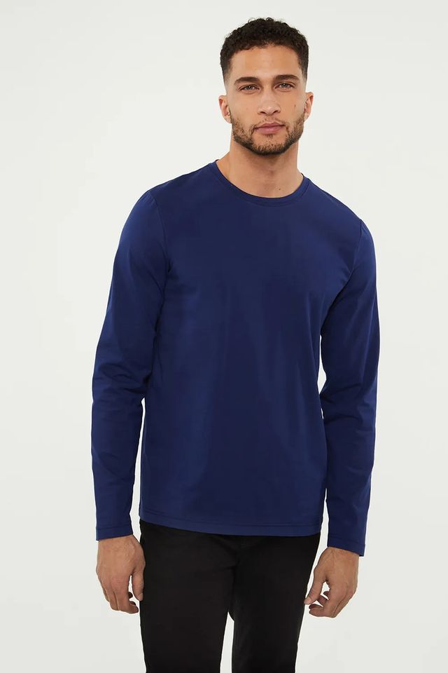 Solid Long Sleeve T-shirt