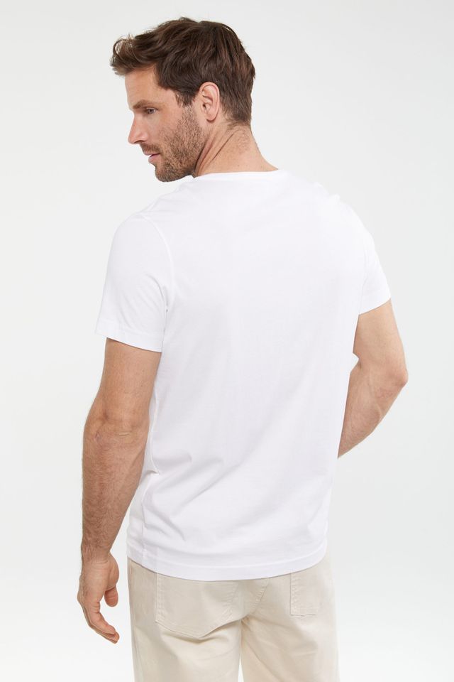 Crew Neck Pima Cotton T-shirt