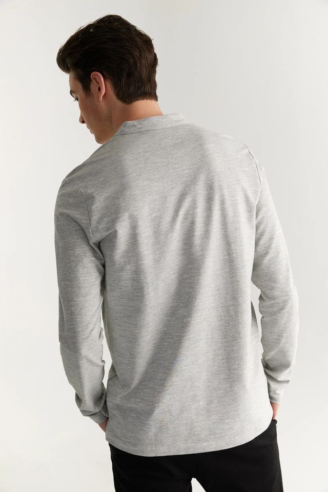 Henley Long Sleeve T-shirt