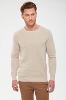 Textured Crew Sweater