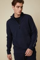 Mock-zip Sweatshirt