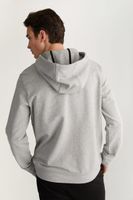 Hooded Sweatshirt With Contrasting Bands