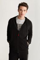 Hooded Sweatshirt With Zip