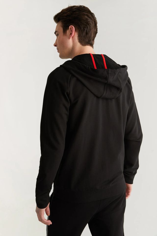 Hooded Sweatshirt With Zip