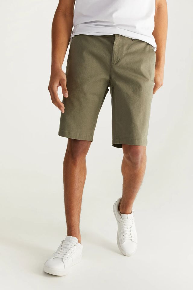 Chino-look Bermuda Shorts