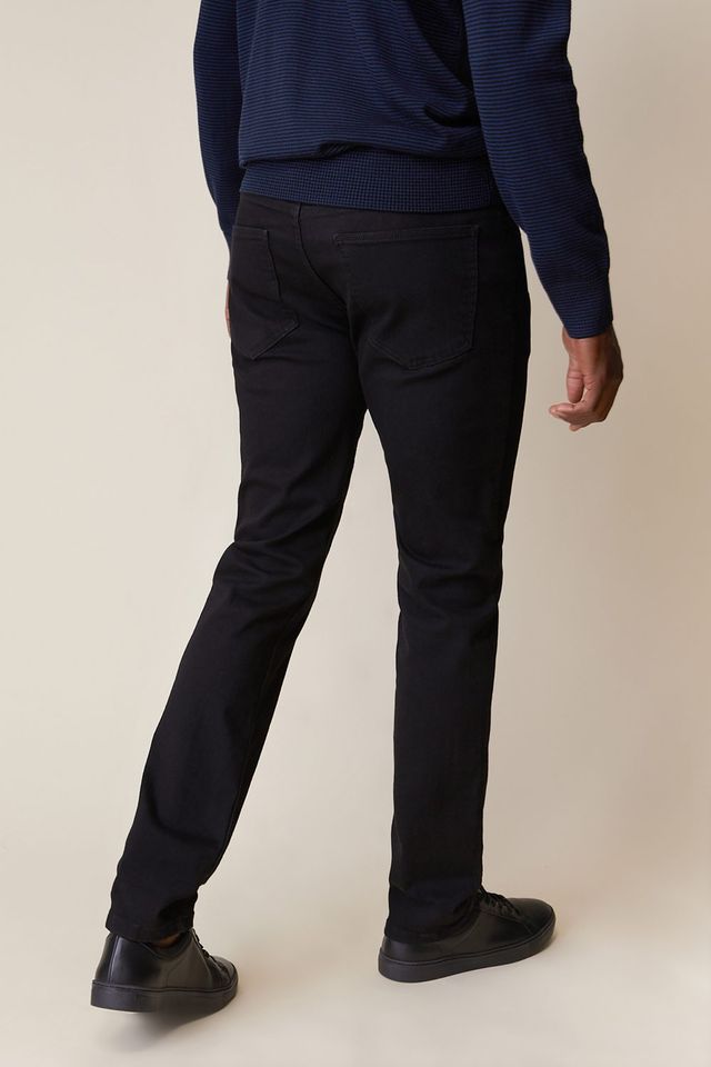 UTILITY POCKET JEANS - Black