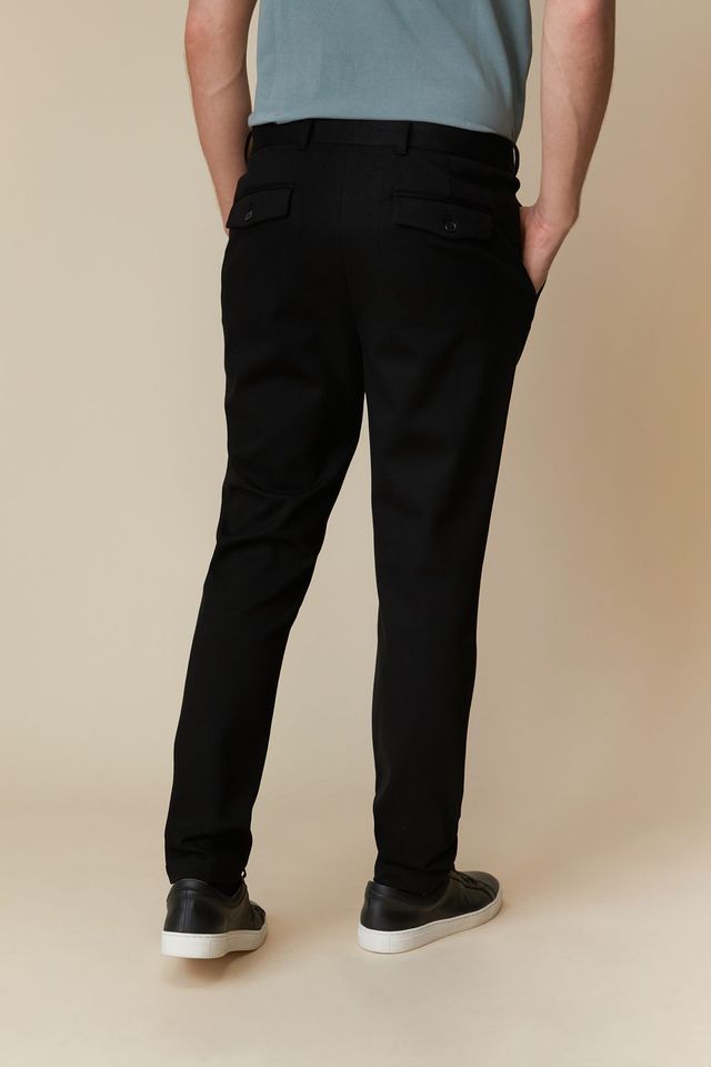 Pleated Jersey Pant