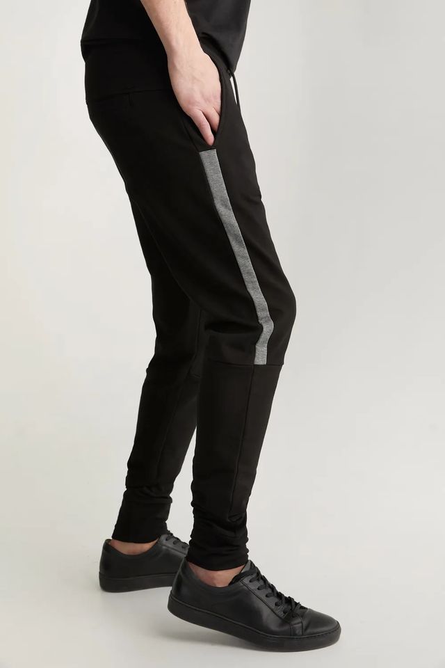 Contrasting Side Bands Jogger