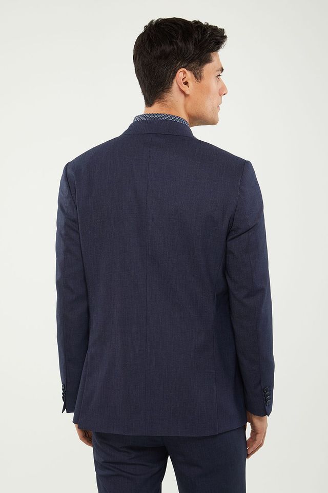 Two Tone Fitted Blazer
