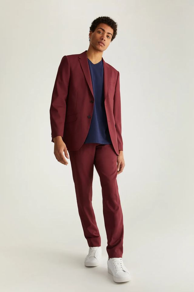 Extra-fitted Solid Colour Jacket