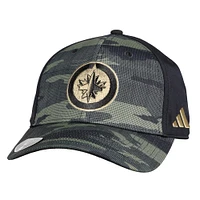 CAMO STRUCTURED STRETCH CAP