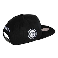 EVERGREEN BLACK WHITE SNAPBACK