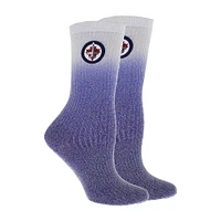 WOMEN'S RIBBED CREW SOCKS