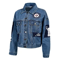 WOMEN'S GAME BALL DENIM JACKET