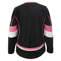 GIRLS YOUTH FASHION JERSEY BLACK