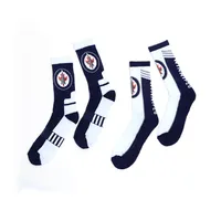 SOCKS - 2 PK HALF TERRY CREW