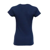 WASAC WOMEN'S V-NECK T - NAVY