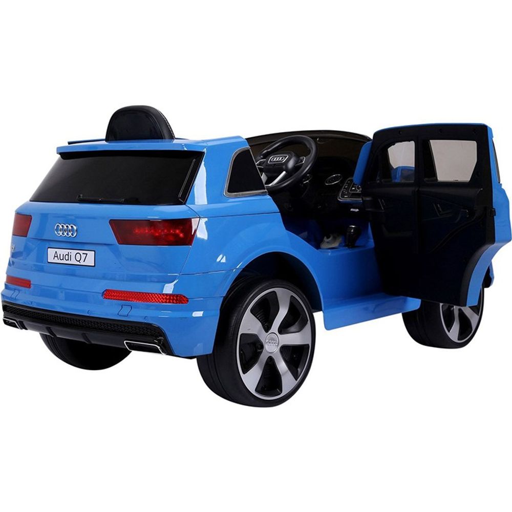 COCHE ELECTRICO PARA NIÑOS AUDI Q7 HIGHDOOR SUV 12V RC (NEGRO