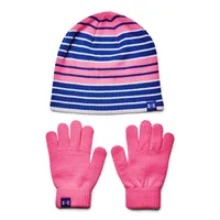 Conjunto Combinado de Gorro y Guantes UA para Niña