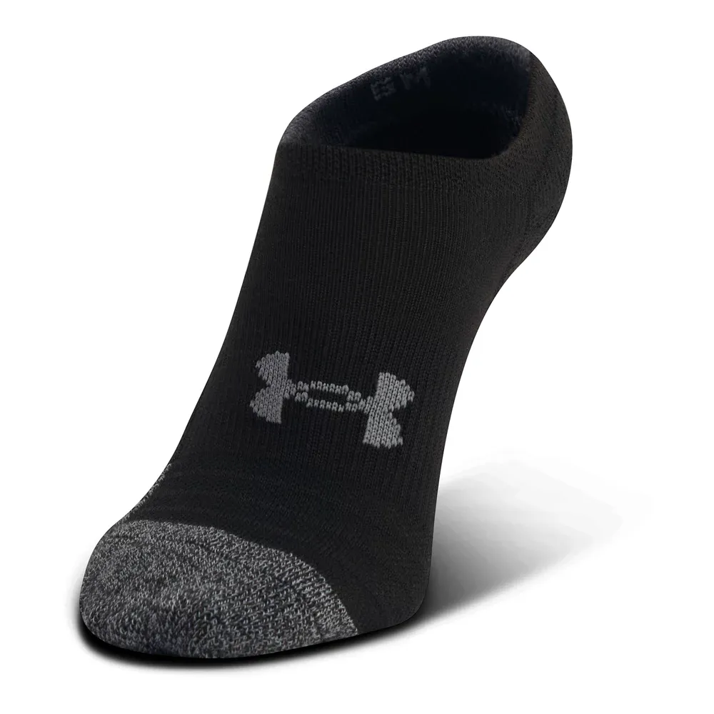 Youth UA HeatGear® No-Show Socks - 3 Pack