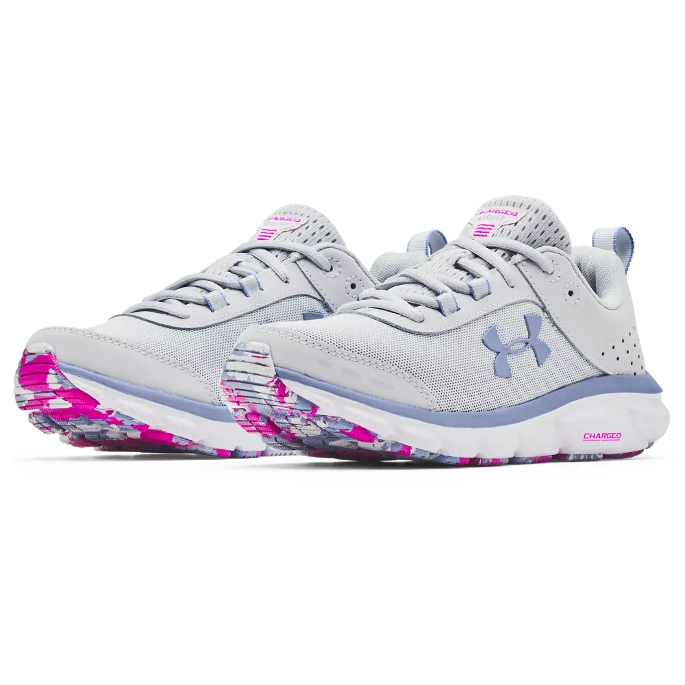 Tenis para correr UA Charged Assert Marble para mujer