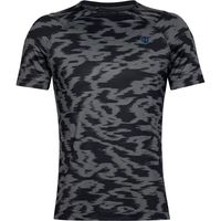 Playera Manga Corta UA RUSH™ HeatGear® Fitted Printed para Hombre