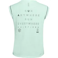 Playera Manga Corta UA Run Anywhere para Mujer