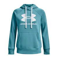 Sudadera con Capucha UA Rival Fleece Logo para Mujer