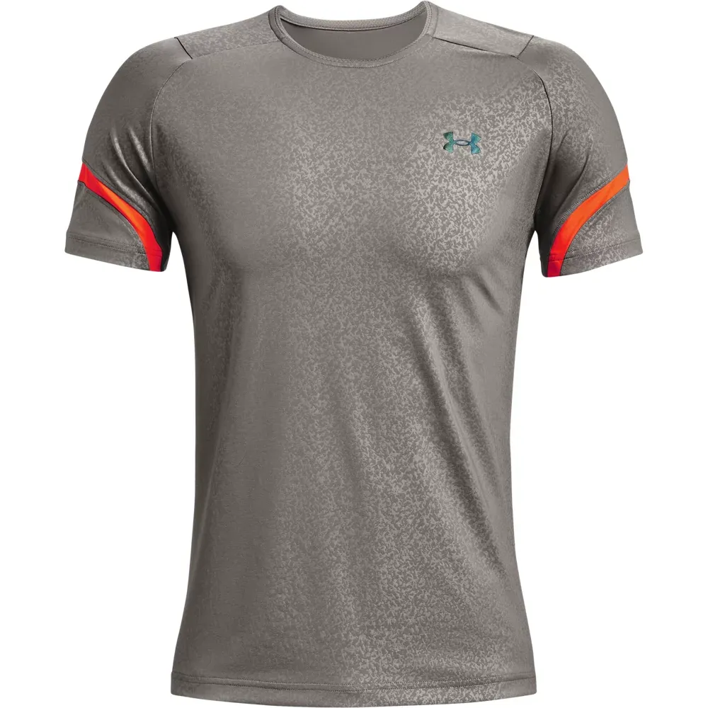 Playera de Manga Corta con Relieve UA RUSH™ HeatGear® 2.0 Hombre