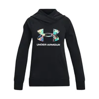 Sudadera UA Rival Fleece Logo para Niña